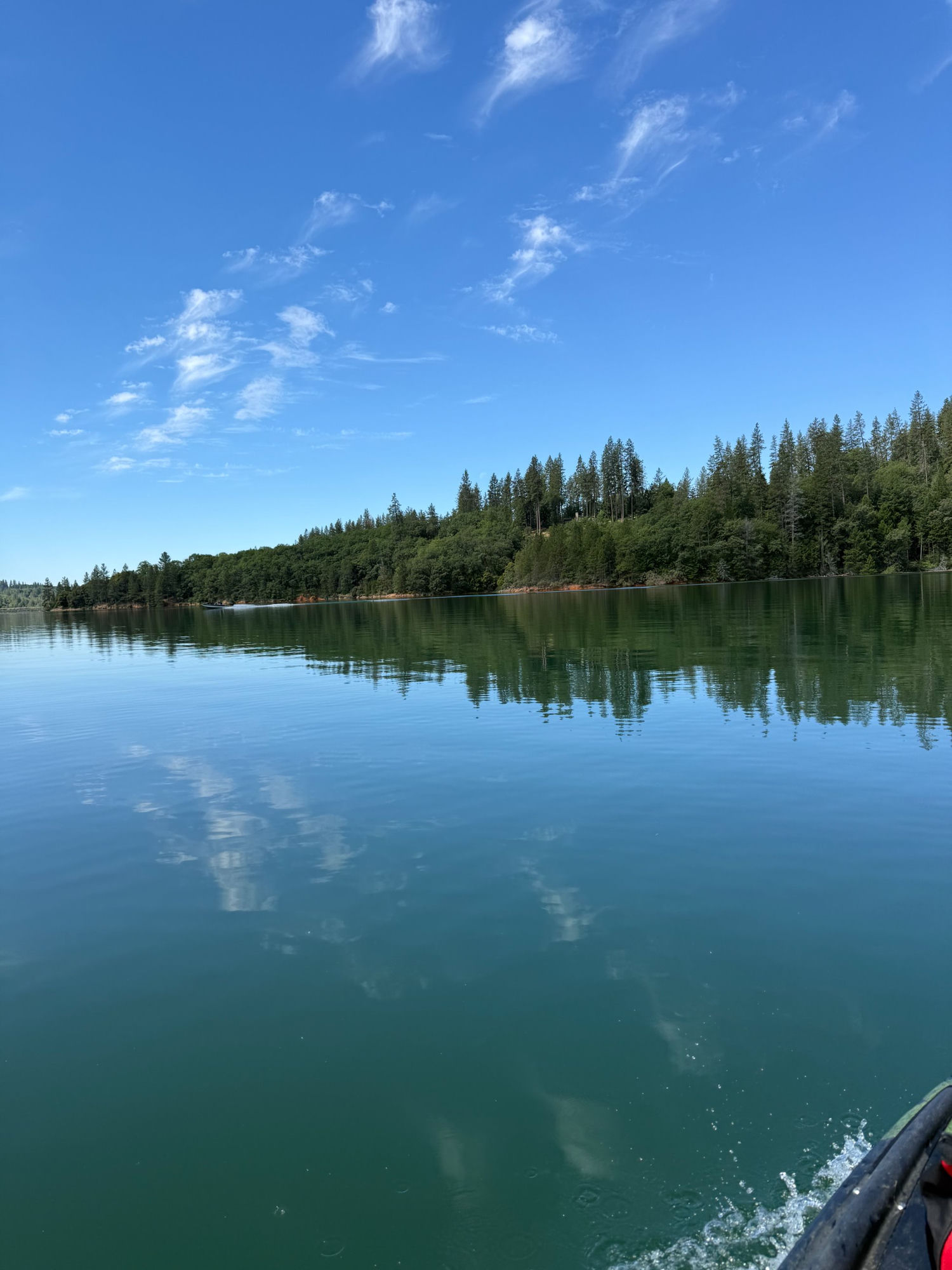 Glassy morning on Rollins